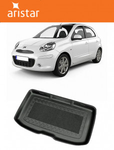 Nissan Micra K13 Hatchback din 2010 - 05.2013 *1, Tavita Pentru Portbagaj Lux Premium Dedicata, accesorii pentru autoturismul tau - masina v194170