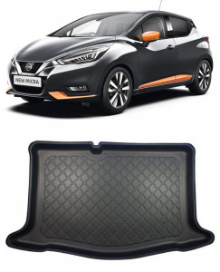 Nissan Micra K14 Hatchback din 03.2017 - Prezent *1, Tavita Pentru Portbagaj Lux Premium Dedicata, accesorii pentru autoturismul tau - masina v201219