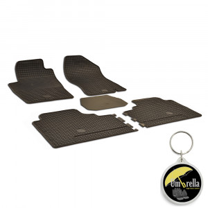Nissan Navara (2007-2012) Set 5 covorase auto cauciuc Urban Line accesorii pentru autoturismul tau - masina v239243
