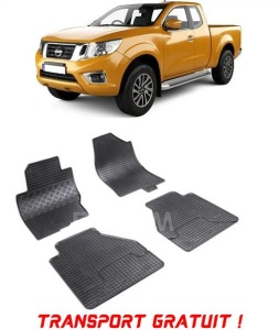 Nissan Navara, Pick-Up, fabricat din 2010 - 2015, set covorase auto dedicate, din cauciuc 100% Premium - Transport Gratuit accesorii pentru autoturismul tau - masina v38690