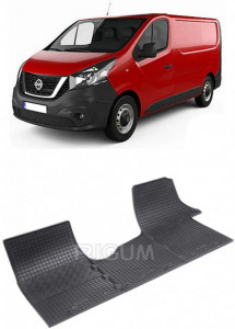 Nissan Nv300 fabricat din 11.2016 - Prezent, Van, set covorase auto dedicate, din cauciuc 100% Premium accesorii pentru autoturismul tau - masina v152042