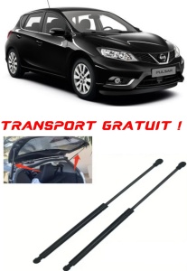 NISSAN PULSAR Hatchback (C13) - Set 2 amortizoare pentru portbagaj / haion compatibil cu NISSAN PULSAR Hatchback (C13) fabricat 2012 – 2018 accesorii pentru autoturismul tau - masina v27422