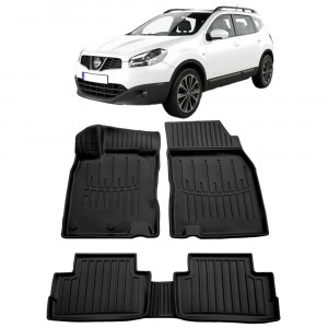 Nissan Qashqai (2014-2021) Set covorase auto cauciuc G.Modern Line 3D accesorii pentru autoturismul tau - masina v241355