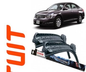 Nissan Teana Set 2 stergatoare parbriz Bosch Bosch Aerotwin compatibile cu Nissan Teana 2008-2013 (65 cm / 40 cm) accesorii pentru autoturismul tau - masina v130552