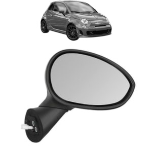 Oglinda Dreapta ABARTH 500 / 595 / 695 din 2008 - 2016, Auto, Reglaj electric, Completa - Img 2