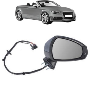Oglinda Dreapta AUDI A3 Convertible (8V7, 8VE) din 2013 - 2020, Auto, Reglaj electric, Completa - Img 2