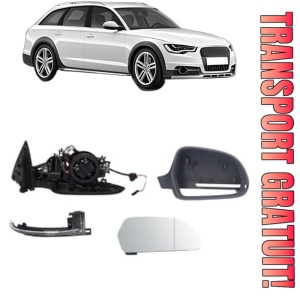 Oglinda Dreapta AUDI A6 Allroad C7 (4GH, 4GJ) din 2012 - 2018, Auto, Reglaj electric, Completa