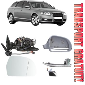 Oglinda Dreapta AUDI A6 C6 Avant (4F5) din 2004 - 2011, Auto, Reglaj electric, Completa