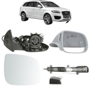 Oglinda Dreapta AUDI Q7 (4LB) din 2006 - 2015, Auto, Reglaj electric, Completa - Img 2