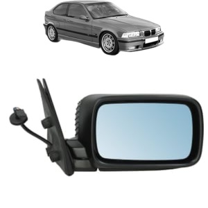 Oglinda Dreapta BMW Seria 3 Compact (E36) din 1994 - 2000, Auto, Reglaj electric, Completa - Img 2