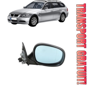 Oglinda Dreapta BMW Seria 3 Touring (E91) din 2004 - 2012, Auto, Reglaj electric, Completa