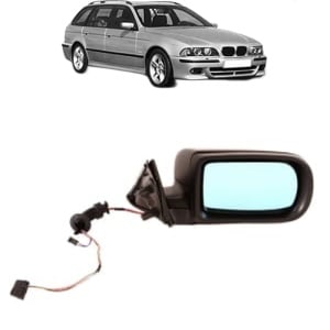 Oglinda Dreapta BMW Seria 5 Touring (E39) din 1996 - 2004, Auto, Reglaj electric, Completa - Img 2