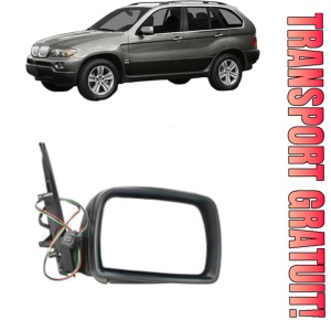 Oglinda Dreapta BMW Seria X5 (E53) din 2000 - 2006, Auto, Reglaj electric, Completa