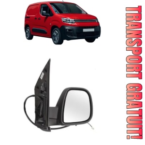 Oglinda Dreapta CITROEN BERLINGO Box Body/MPV (K9) din 2018 - 2023, Auto, Reglaj electric, Completa