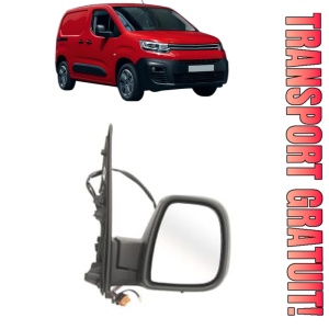Oglinda Dreapta CITROEN BERLINGO Box Body/MPV (K9) din 2018 - 2023, Auto, Reglaj electric, Completa