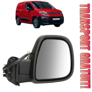 Oglinda Dreapta CITROEN BERLINGO Box Body/MPV (K9) din 2018 - 2023, Auto, Reglaj electric, Completa