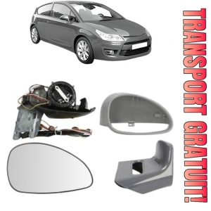 Oglinda Dreapta CITROEN C4 Coupe (LA_) din 2004 - 2011, Auto, Reglaj electric, Completa