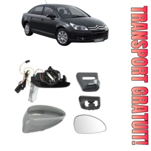 Oglinda Dreapta CITROEN C4 I Saloon din 2006 - 2014, Auto, Reglaj electric, Completa