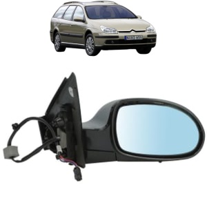 Oglinda Dreapta CITROEN C5 II Estate Van (RE_) din 2004 - 2008, Auto, Reglaj electric, Completa - Img 2