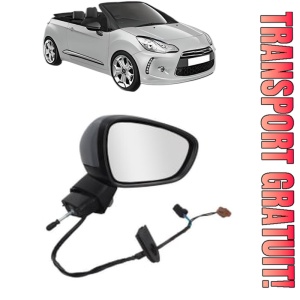 Oglinda Dreapta CITROEN DS3 Convertible din 2013 - 2015, Auto, Reglaj electric, Completa