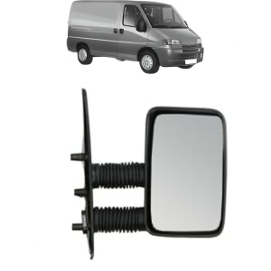 Oglinda Dreapta CITROEN JUMPER I Van (230L) din 1994 - 2002, Auto, Reglaj manual, Completa - Img 2