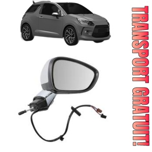 Oglinda Dreapta DS DS 3 Convertible (SB_) din 2015 - 2019, Auto, Reglaj electric, Completa