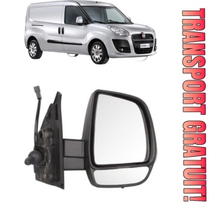 Oglinda Dreapta FIAT DOBLO Bus (263_) din 2010 - 2023, Auto, Reglaj mecanic, Completa