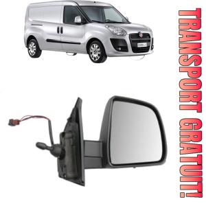 Oglinda Dreapta FIAT DOBLO Bus (263_) din 2010 - 2023, Auto, Reglaj mecanic, Completa