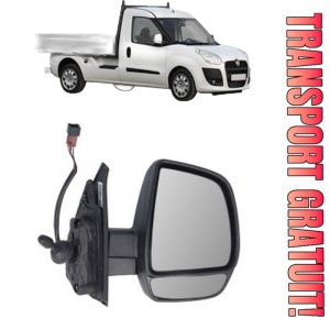 Oglinda Dreapta FIAT DOBLO Platform/Chassis (263_) din 2010 - 2023, Auto, Reglaj mecanic, Completa
