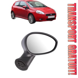 Oglinda Dreapta FIAT GRANDE PUNTO (199_) din 2005 - 2015, Auto, Reglaj electric, Completa