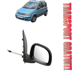 Oglinda Dreapta FIAT PANDA Hatchback Van (169_) din 2004 - 2011, Auto, Reglaj mecanic, Completa