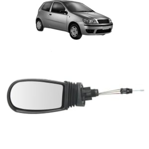 Oglinda Dreapta FIAT PUNTO (188_) din 1999 - 2012, Auto, Reglaj mecanic, Completa - Img 2