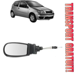 Oglinda Dreapta FIAT PUNTO (188_) din 1999 - 2012, Auto, Reglaj mecanic, Completa