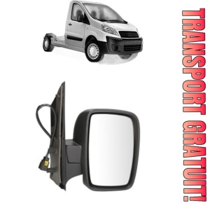 Oglinda Dreapta FIAT SCUDO Platform/Chassis (270_, 272_) din 2007 - 2016, Auto, Reglaj electric, Completa
