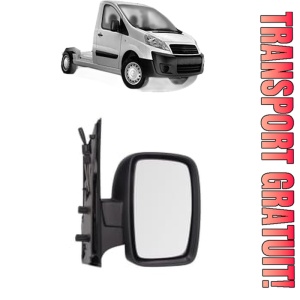 Oglinda Dreapta FIAT SCUDO Platform/Chassis (270_, 272_) din 2007 - 2016, Auto, Reglaj mecanic, Completa