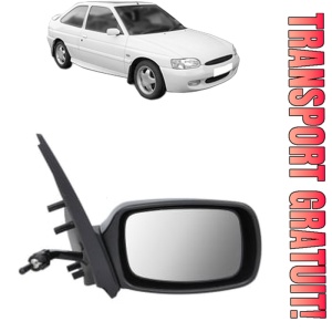Oglinda Dreapta FORD ESCORT VI (GAL, AAL, ABL) din 1995 - 2001, Auto, Reglaj mecanic, Completa