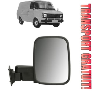 Oglinda Dreapta FORD TRANSIT Van (T_ _) din 1985 - 1992, Auto, Reglaj manual, Completa
