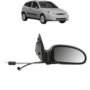 Oglinda Dreapta FORD USA FOCUS ZX3 din 2000 - 2004, Auto, Reglaj mecanic, Completa - Img 2