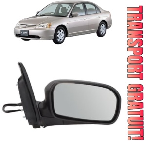 Oglinda Dreapta HONDA CIVIC VII Saloon (ES, ET) din 2000 - 2005, Auto, Reglaj electric, Completa