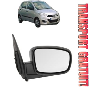 Oglinda Dreapta HYUNDAI i10 I (PA) din 2007 - 2018, Auto, Reglaj manual, Completa