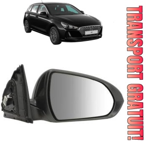Oglinda Dreapta HYUNDAI i30 (PDE, PD, PDEN) din 2016 - 2021, Auto, Reglaj electric, Completa