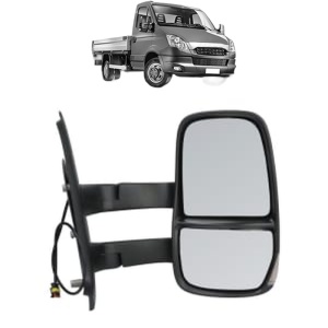 Oglinda Dreapta IVECO DAILY V Platform/Chassis din 2011 - 2014, Auto, Reglaj manual, Completa - Img 2