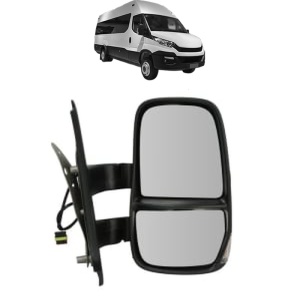 Oglinda Dreapta IVECO DAILY VI Bus din 2014 - 2022, Auto, Reglaj manual, Completa - Img 2