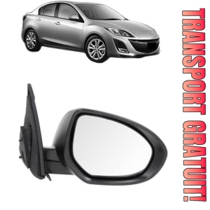 Oglinda Dreapta MAZDA 3 Saloon (BL) din 2008 - 2014, Auto, Reglaj electric, Completa