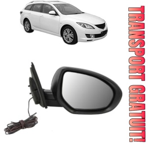 Oglinda Dreapta MAZDA 6 Estate (GH) din 2007 - 2013, Auto, Reglaj electric, Completa