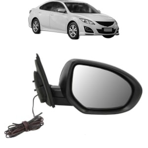Oglinda Dreapta MAZDA 6 Hatchback (GH) din 2007 - 2013, Auto, Reglaj electric, Completa - Img 2