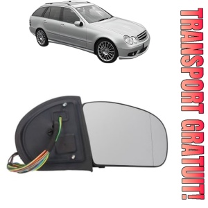 Oglinda Dreapta MERCEDES-BENZ C-CLASS T-Model (S203) din 2001 - 2007, Auto, Reglaj electric, Completa