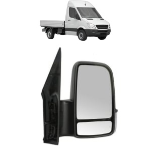 Oglinda Dreapta MERCEDES-BENZ SPRINTER 3,5-t Platform/Chassis (B906) din 2006 - 2018, Auto, Reglaj electric, Completa - Img 2
