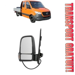 Oglinda Dreapta MERCEDES-BENZ SPRINTER 3,5-t Platform/Chassis (B907, B910) din 2018 - 2024, Auto, Reglaj electric, Completa