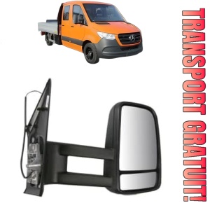 Oglinda Dreapta MERCEDES-BENZ SPRINTER 3,5-t Platform/Chassis (B907, B910) din 2018 - 2024, Auto, Reglaj manual, Completa